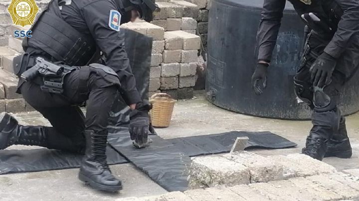 Resguardan granada explosiva en casa de la Álvaro Obregón
