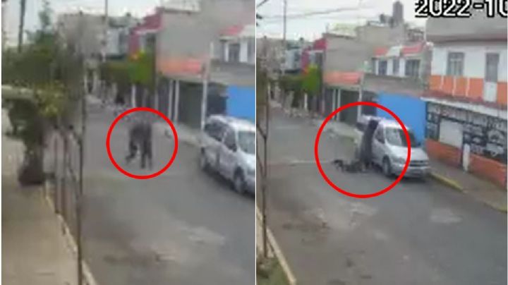 [VIDEO] Hombres secuestran a niño en Nezahualcóyotl