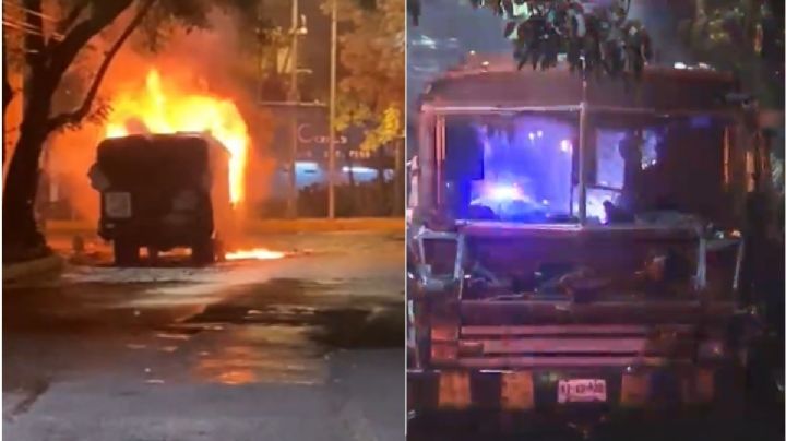 Incendio de camión en la Merced Gómez deja un hombre muerto