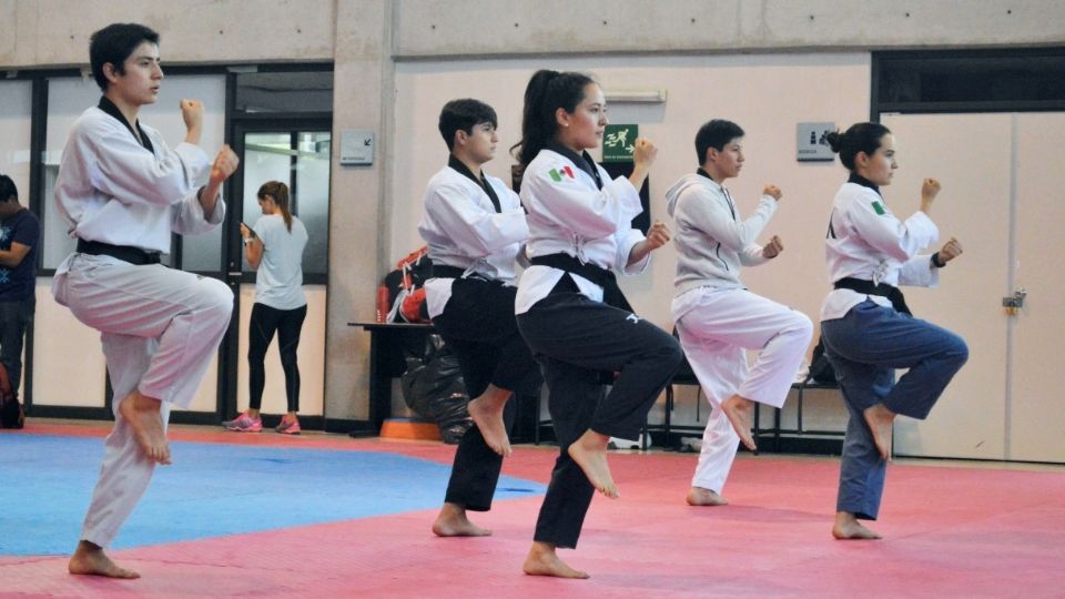 Las personas interesadas en convertirse en instructores o instructoras de taekwondo, deberán acudir a una audición a las instalaciones del Indeporte CDMX. (Fuente. Especial)