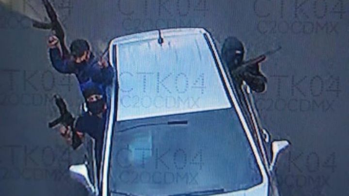FOTO de personas armadas en Milpa Alta se vuelve viral, policía asegura dos autos