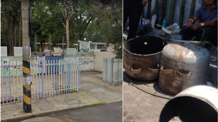 [FOTOS] Evacuan jardín de niños en Azcapo por olor a gas