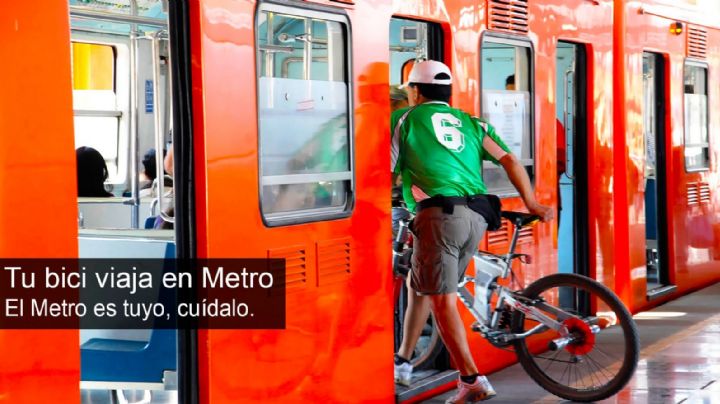 ¿En dos ruedas? Horarios en los que puedes subir tu bici al metro