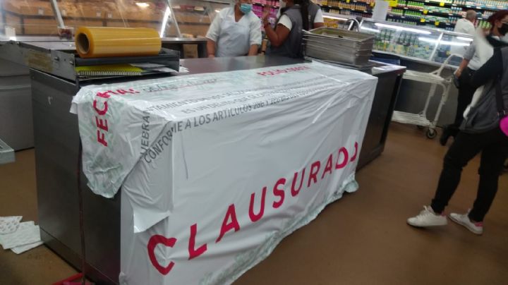 Clausuraron Soriana en Benito Juárez por vender bolsas y productos de plástico