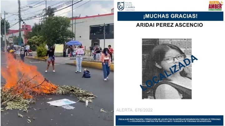 Localizan con vida a la menor Aridai Pérez tras los bloqueos en Xochimilco