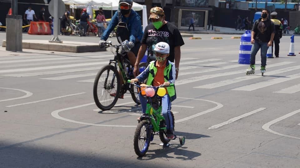 En este 2022 la ruta del Paseo Dominical 'Muévete en Bici' de la CDMX permite llegar al Parque Gran Canal. (Fuente: Deporte CDMX)