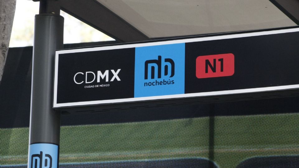 El Nochebús de la CDMX cuenta con 7 rutas. FOTO: Twitter