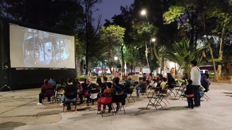 Proyectarán dos películas en las plazas del Centro Histórico de CDMX. FOTO: Procine