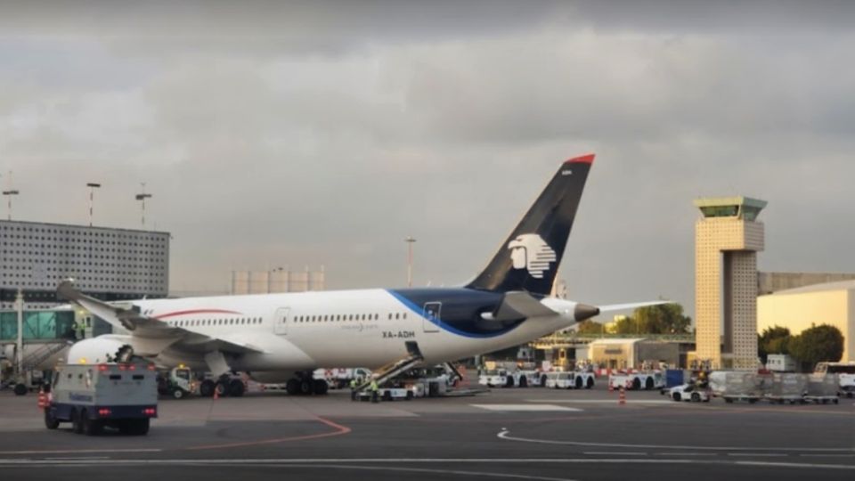 El AICM reportó que el avión habría retomado sus labores después de ser alcanzado por el rayo. (Fuente: Google Imágenes)