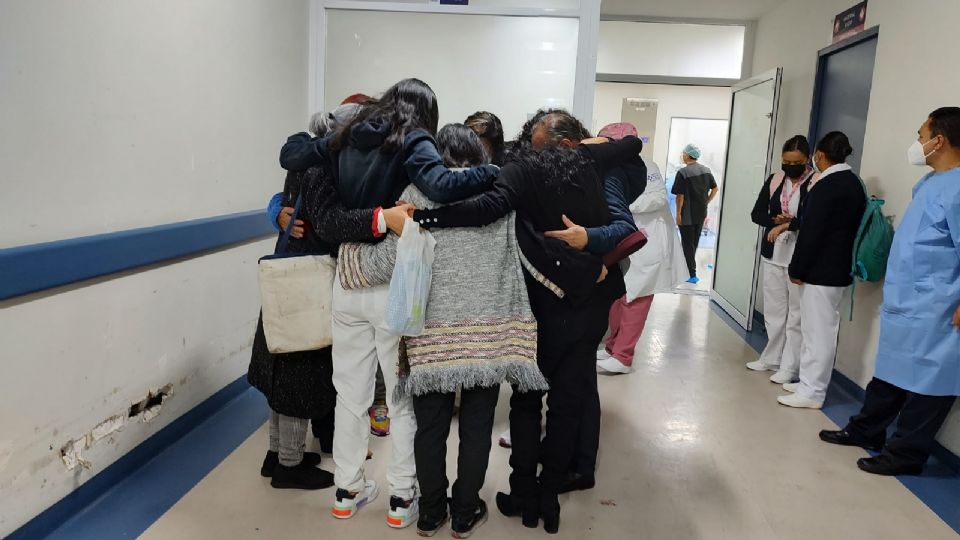 Familiares de donadores de órganos en CDMX. FOTO: Hospital General de México