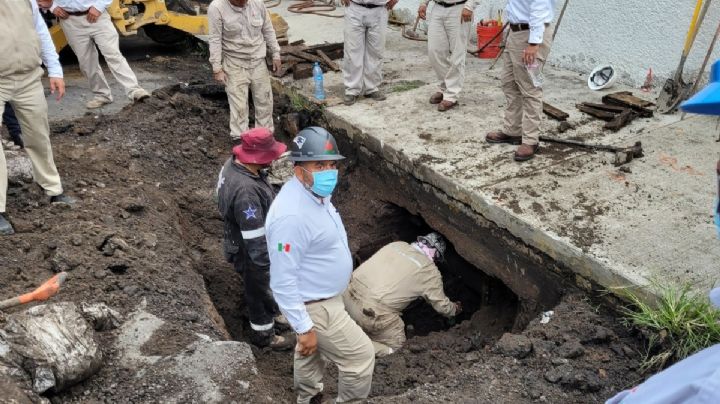 [FOTOS] Hallan tomas clandestinas de Pemex en la colonia Granjas México