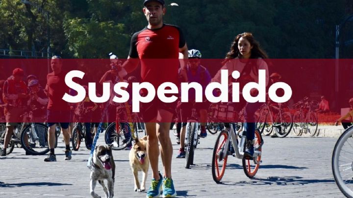 Suspenden Ciclotón de agosto por Maratón de la CDMX