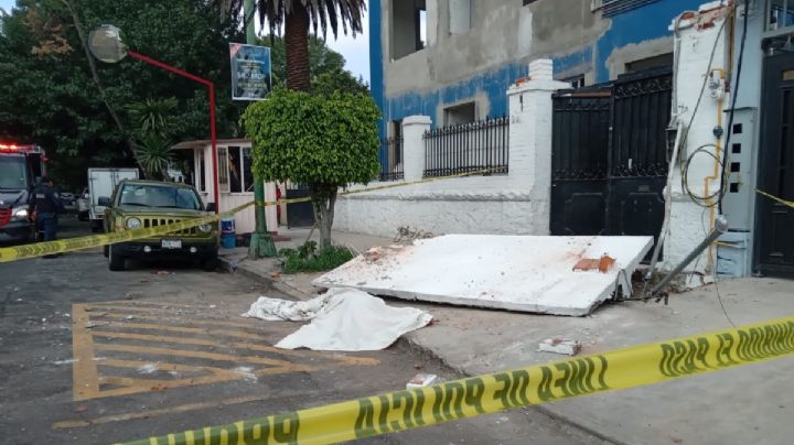[FOTOS] Barda cae y mata a niño en la colonia Del Carmen de Coyoacán