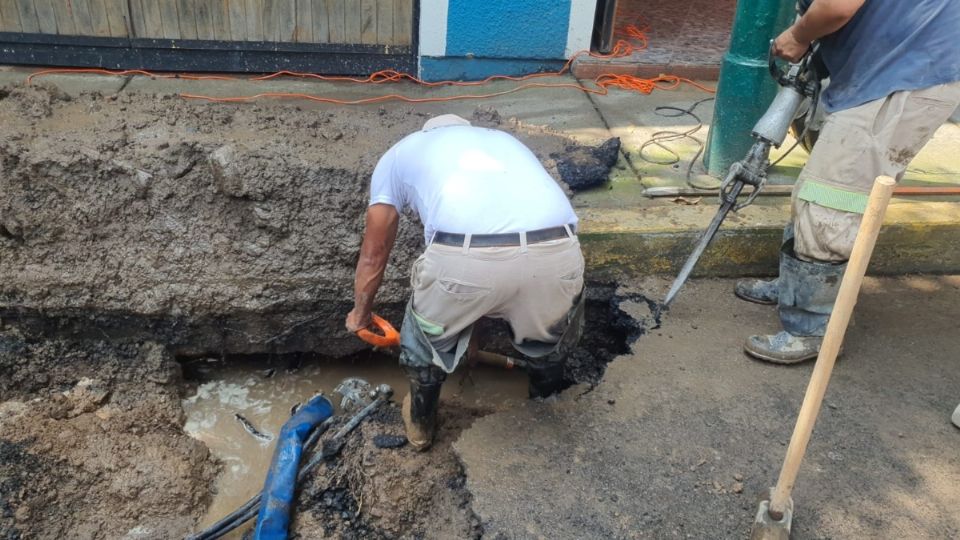 El corte de agua en colonias de Tlalpan sólo durará el tiempo en que tarden las labores para reparar la fuga, posiblemente sólo este sábado. (Fuente: Sacmex CDMX)