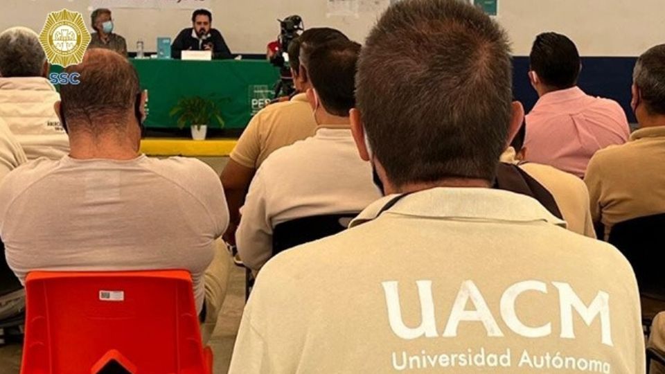 La UACM participó en la presentación del libro en la cárcel de CDMX. FOTO: SSC