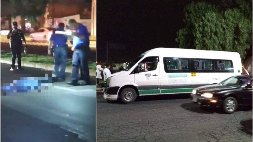 Un trío de asaltantes habría subido a una combi en la México-Puebla para robar cuando fueron abatidos en la zona de La Virgen. (Fuente: Twitter/@OMAR_PATINO)