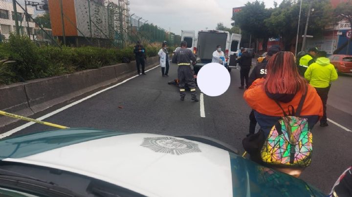 VIDEO Muere motociclista en calzada de Tlalpan tras choque