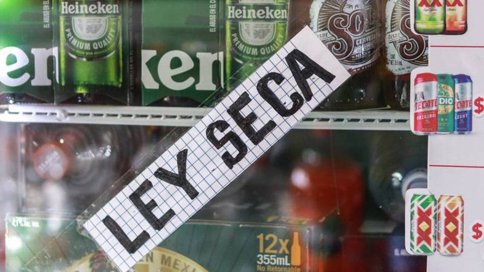 Cinco alcaldías tendrán Ley Seca este 15 de septiembre. FOTO: tomada de El Financiero