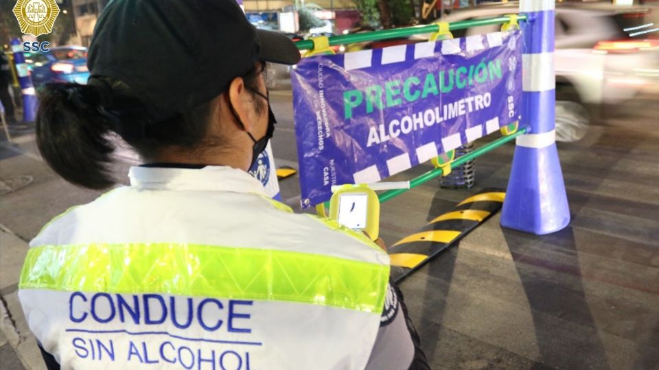 El alcoholímetro operará todo el día durante septiembre. FOTO: SSC