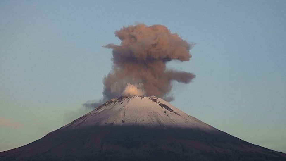 Alertan por caída de ceniza en CDMX este 21 de septiembre. FOTO: Cenapred