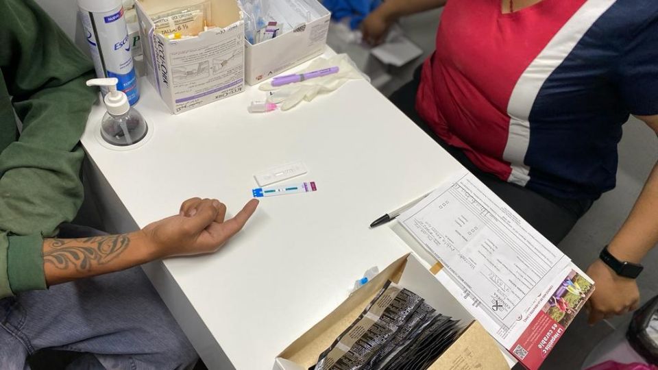 Las pruebas de VIH en la Miguel Hidalgo son totalmente gratuitas. FOTO: @CDMXClinica