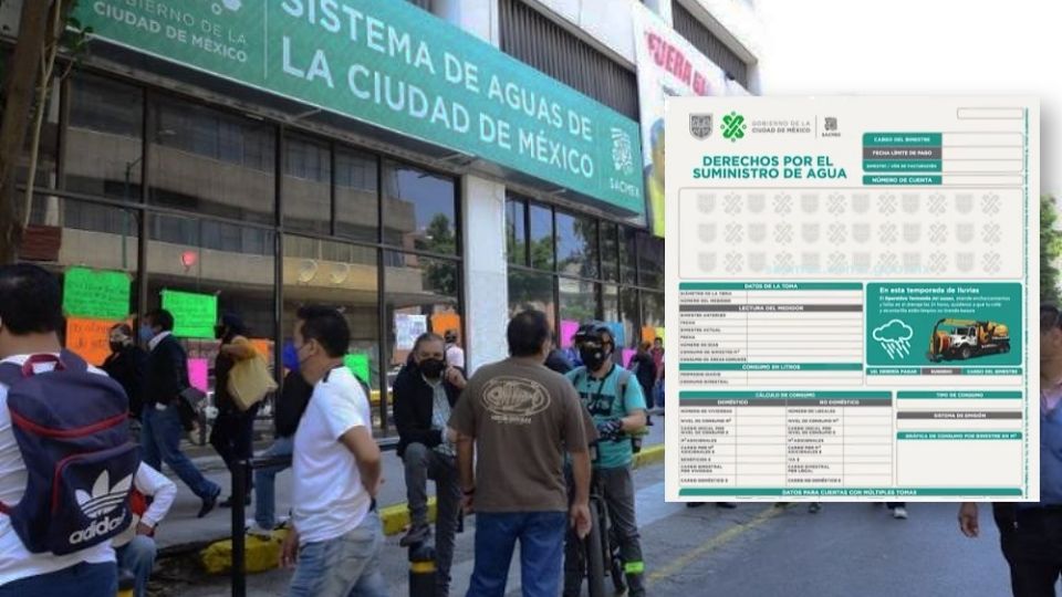 Tanto la boleta como el pago del servicio del agua en CDMX se puede hacer por Internet. (Fuente. Especial)