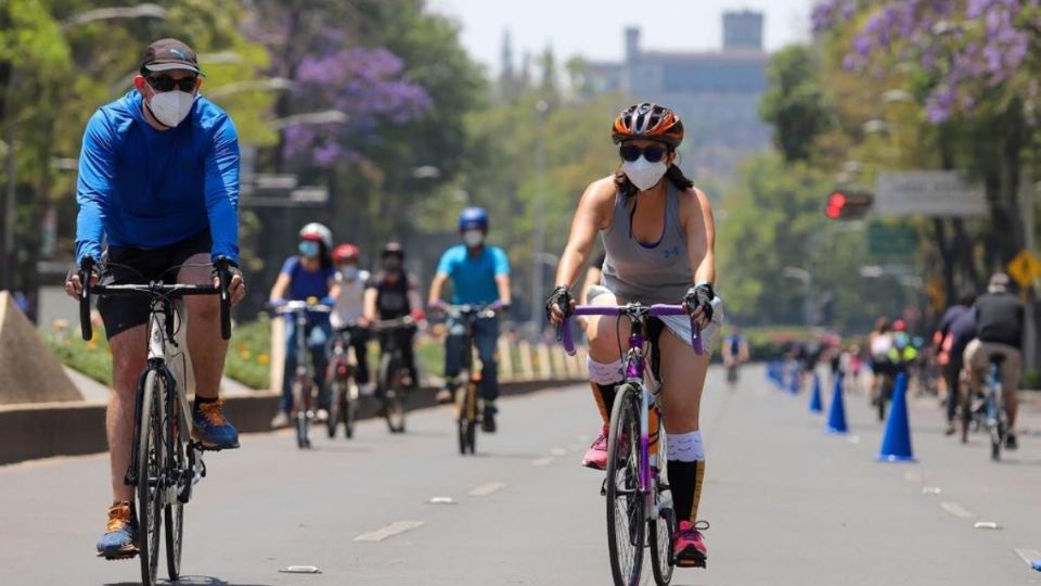Debido a un evento en el Bosque de Chapultepec, la ruta del Ciclotón CDMX 2022 tendrá únicamente 38.8 km. (Fuente: Deporte CDMX)