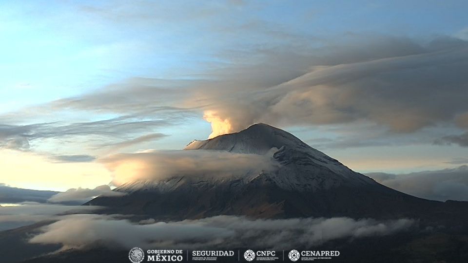 Conoce las alcaldías con alerta por caída de ceniza este 28 de septiembre. FOTO: Cenapred