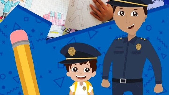 Concurso de Pintura “El niño y su Policía” tendrá premios en CDMX
