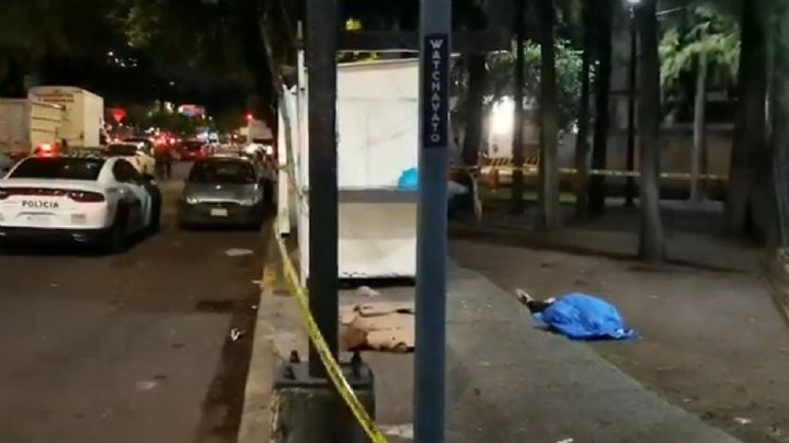 Muere hombre entre puestos de Avenida Eje Central