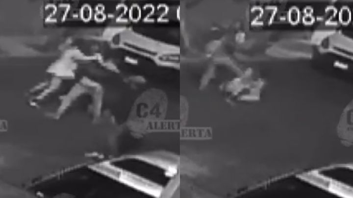 [VIDEO] Mujer es golpeada por su novio en La Magdalena Contreras