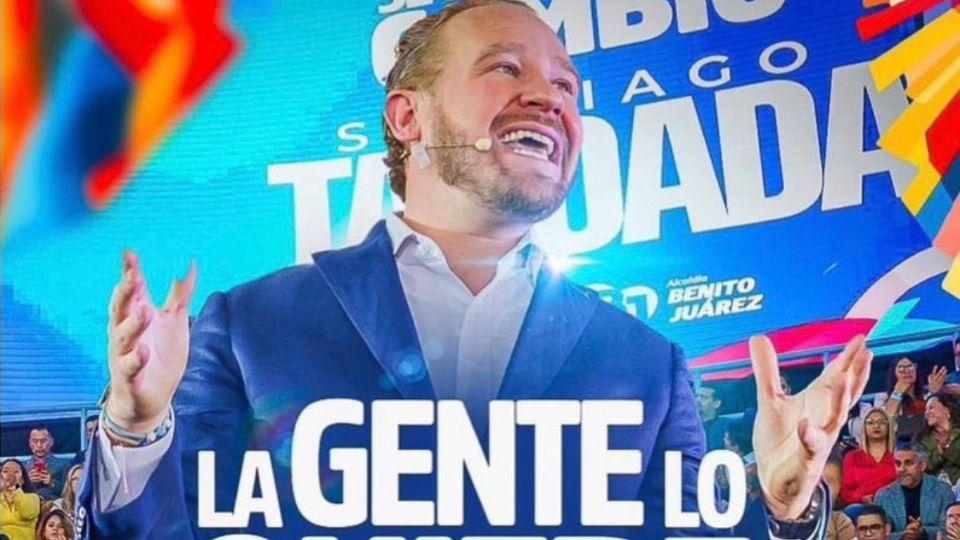 Santiago Taboada va por candidatura a la Jefatura de Gobierno de la CDMX.