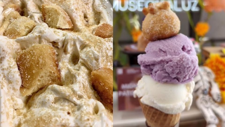 ¿Helado con sabor a pan de muerto y cempasúchil? Lo puedes probar en estas heladerías de la CDMX.