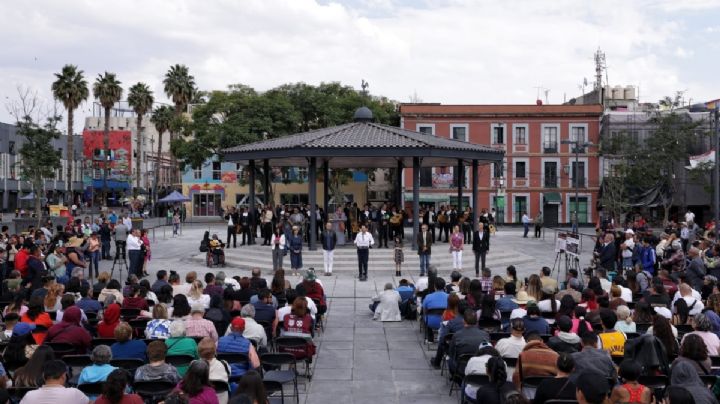 Plaza Garibaldi es remodelada por Gobierno de CDMX; así luce su nuevo kiosco