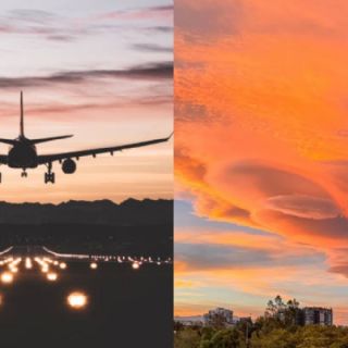 ¿Las nubes lenticulares afectan a los aviones? Esto dice la UNAM