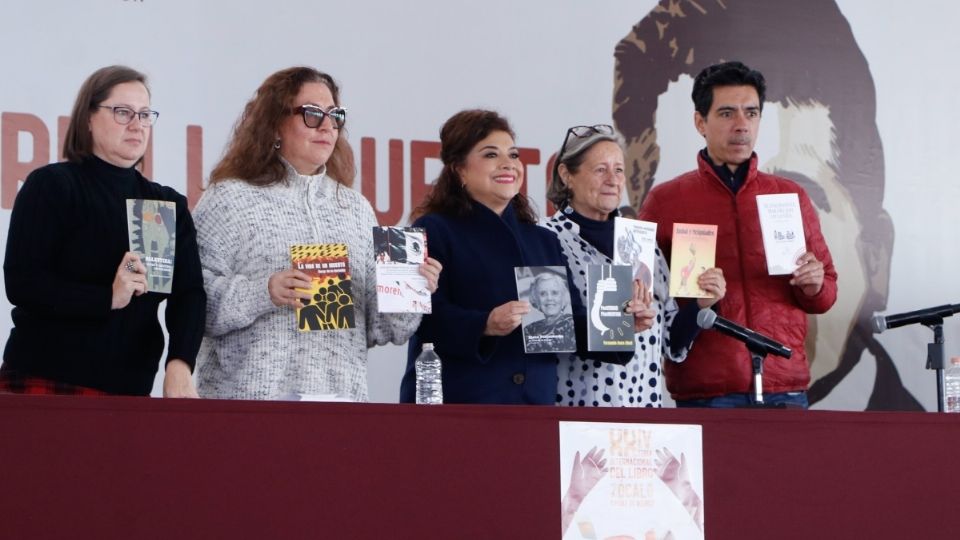 Clara Brugada invita a la XXIV Feria Internacional del Libro del Zócalo CDMX |