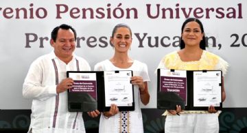 Pensión para Personas con Discapacidad será universal en Yucatán: Claudia Sheinbaum