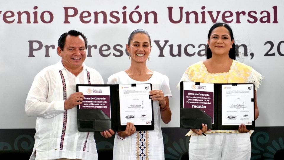 Pensión para Personas con Discapacidad será universal en Yucatán: Claudia Sheinbaum |