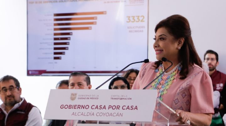 Clara Brugada encabeza tercera jornada del Programa “Casa por Casa”, en Coyoacán