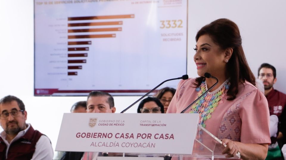 Clara Brugada encabeza tercera jornada del Programa “Casa por Casa”, en Coyoacán |