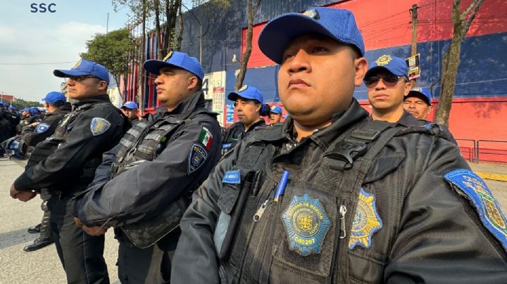 SSC CDMX implementa operativo de seguridad por partido América vs Monterrey