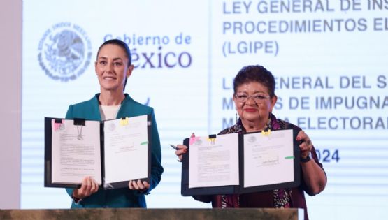 Claudia Sheinbaum informa envío de dos iniciativas en materia electoral al Congreso de la Unión