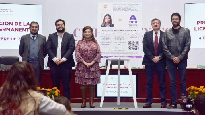 Clara Brugada anuncia expedición de licencia de conducir permanente a partir de ESTA fecha