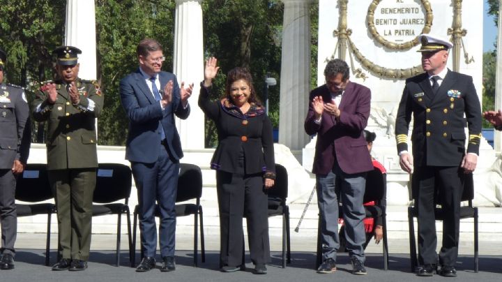 Clara Brugada encabeza Ceremonia de Reconocimiento a la Policía de CDMX y Desfile Conmemorativo