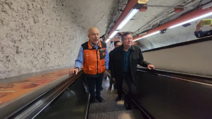 Metro CDMX: Inauguran cuatro escaleras eléctricas en la estación Polanco