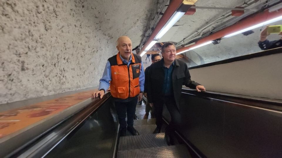 Metro CDMX: Inauguran cuatro escaleras eléctricas en la estación Polanco |