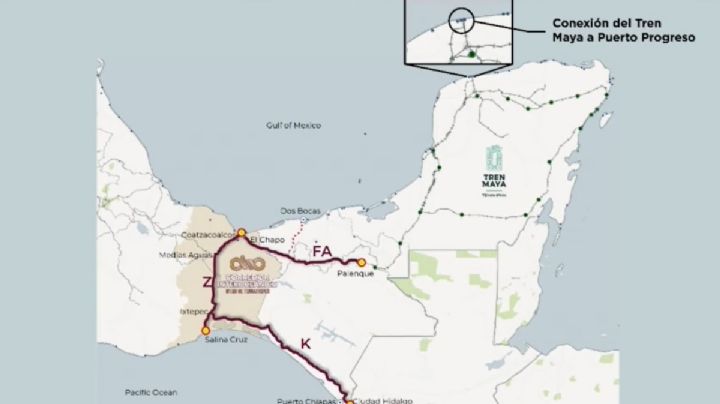 Claudia Sheinbaum anuncia ampliación del Tren Maya y el Interoceánico