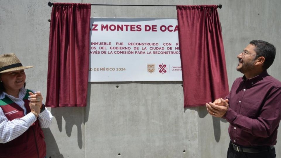 Martí Batres entrega reconstrucción del edificio “Paz Montes de Oca 93” en Benito Juárez.