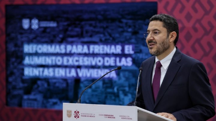 Martí Batres presenta iniciativa de reformas para frenar aumento de rentas de vivienda en CDMX