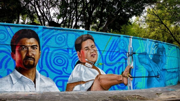 SOBSE pinta 16 murales en homenaje a atletas paralímpicos que participarán en París 2024